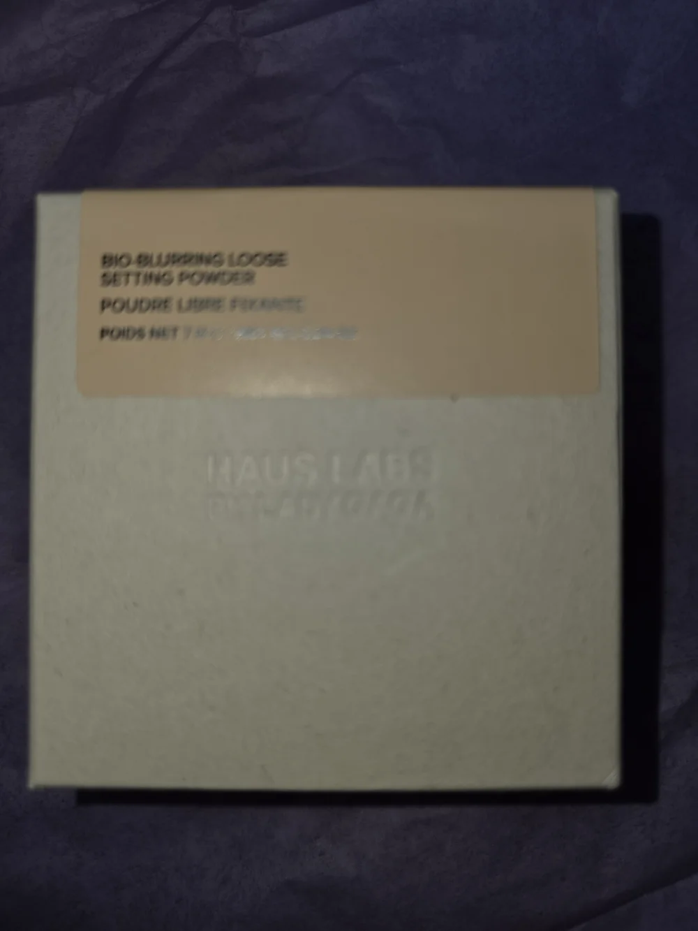 Haus Labs Bio-Blurring Talc-Free Loose Setting Powder Natural Peach New
